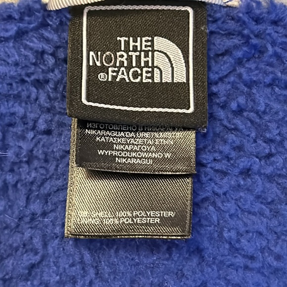 THE NORTH FACE Purple Sherpa Fleece, Full Zip Jacket, X Large - Picture 8 of 14